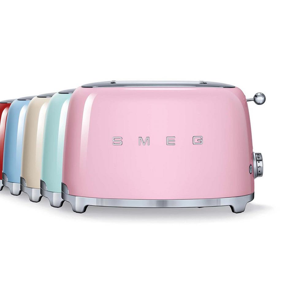 SMEG Grille-pain Smeg TSF01PKEU Rose  