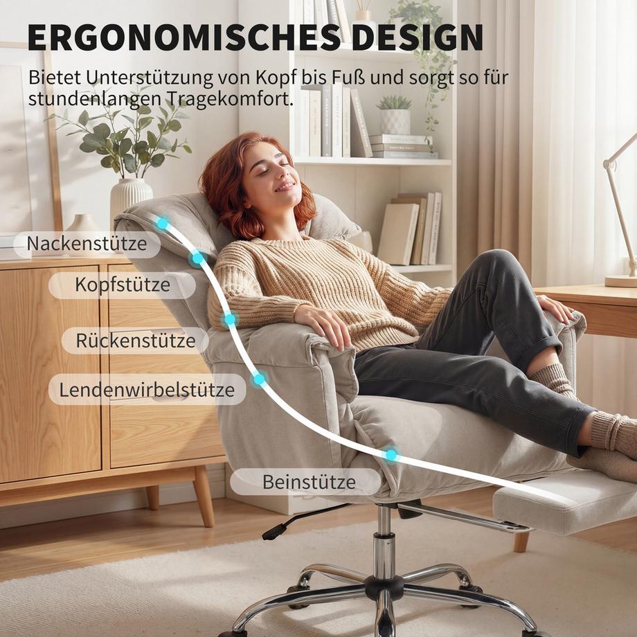 HOMCOM Bürostuhl  