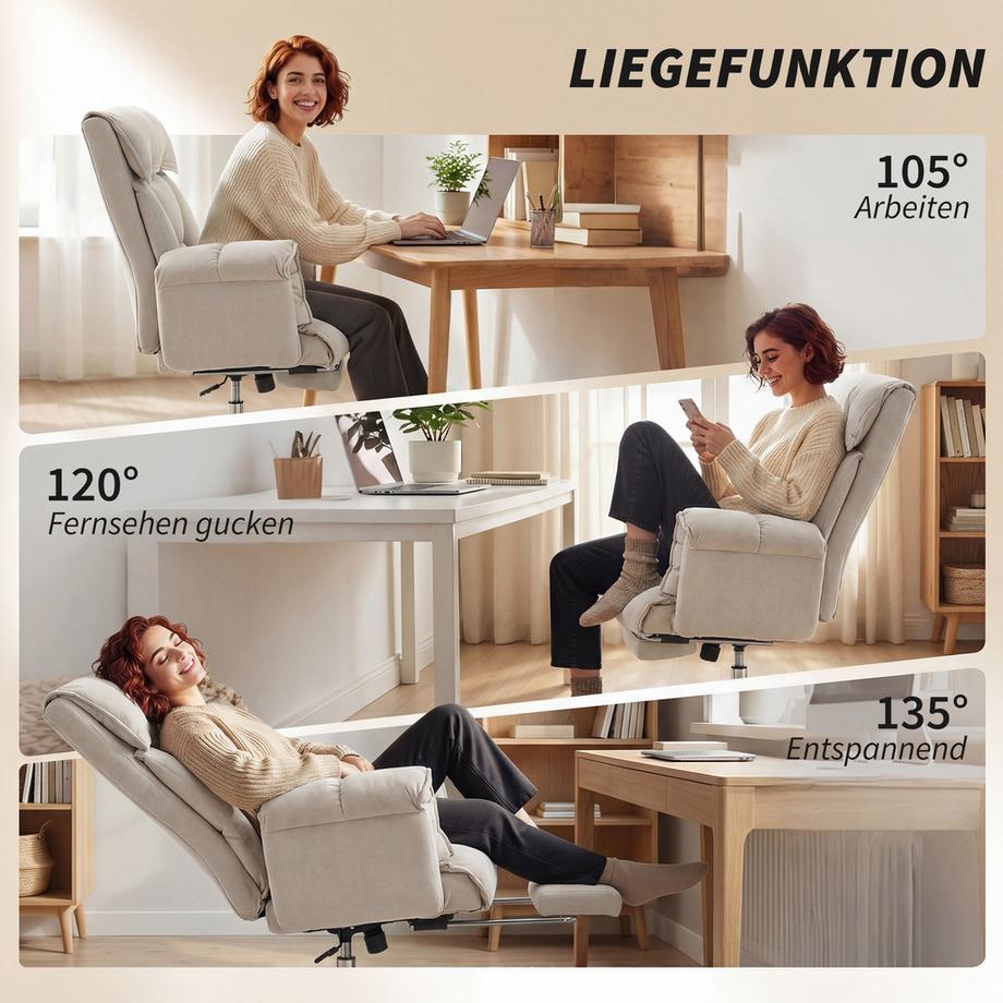 HOMCOM Bürostuhl  