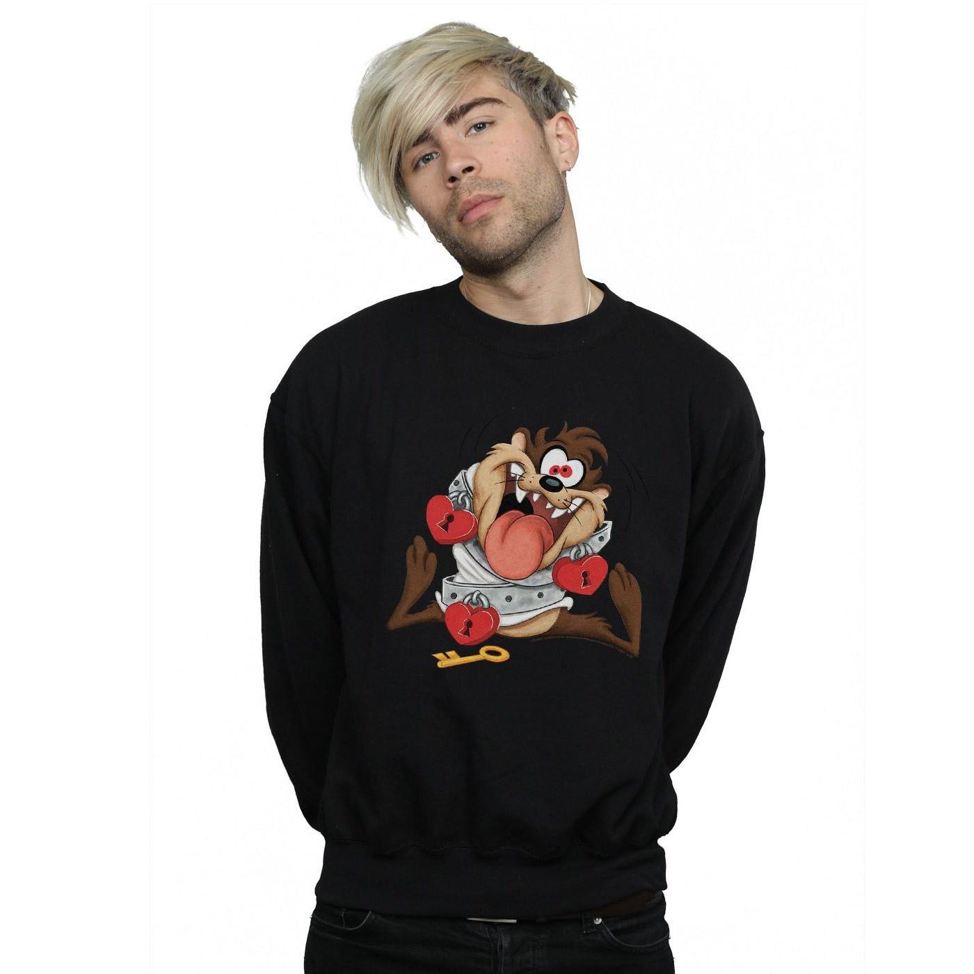 LOONEY TUNES  Taz Valentine´s Day Madly In Love Sweatshirt 