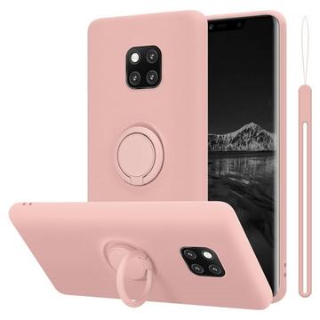 Hülle für Huawei MATE 20 PRO TPU Silikon mit Ring Liquid