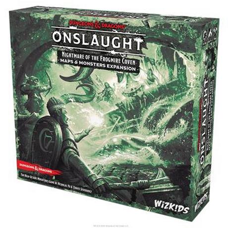 Wizards of the Coast  Dungeons & Dragons Onslaught: Nightmare Of The Frogmire Coven - Maps & Monsters Expansion - EN 