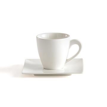 Lot de 4 tasses expresso et sous-tasses Hivane