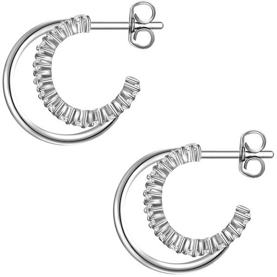 Glanzstücke München  Femme Créoles en argent 