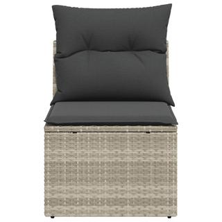 VidaXL Gartensofa poly-rattan  