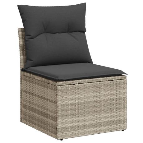 VidaXL Chaise de jardin rotin synthétique  