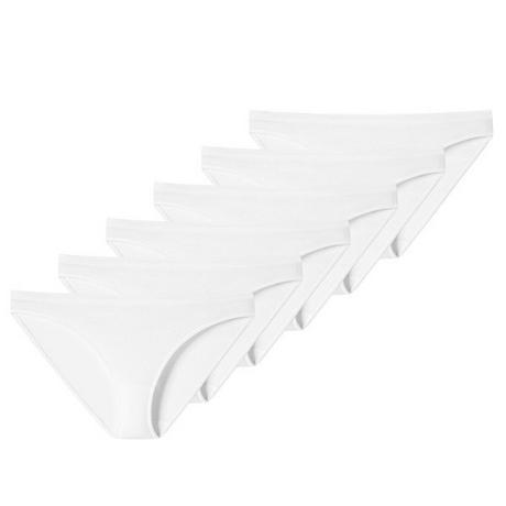 Schiesser 6er Pack Organic Mini Slip  