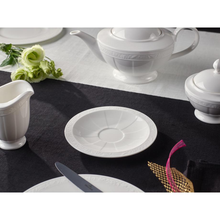 Villeroy&Boch Piattino tazza caffè/tè White Pearl  