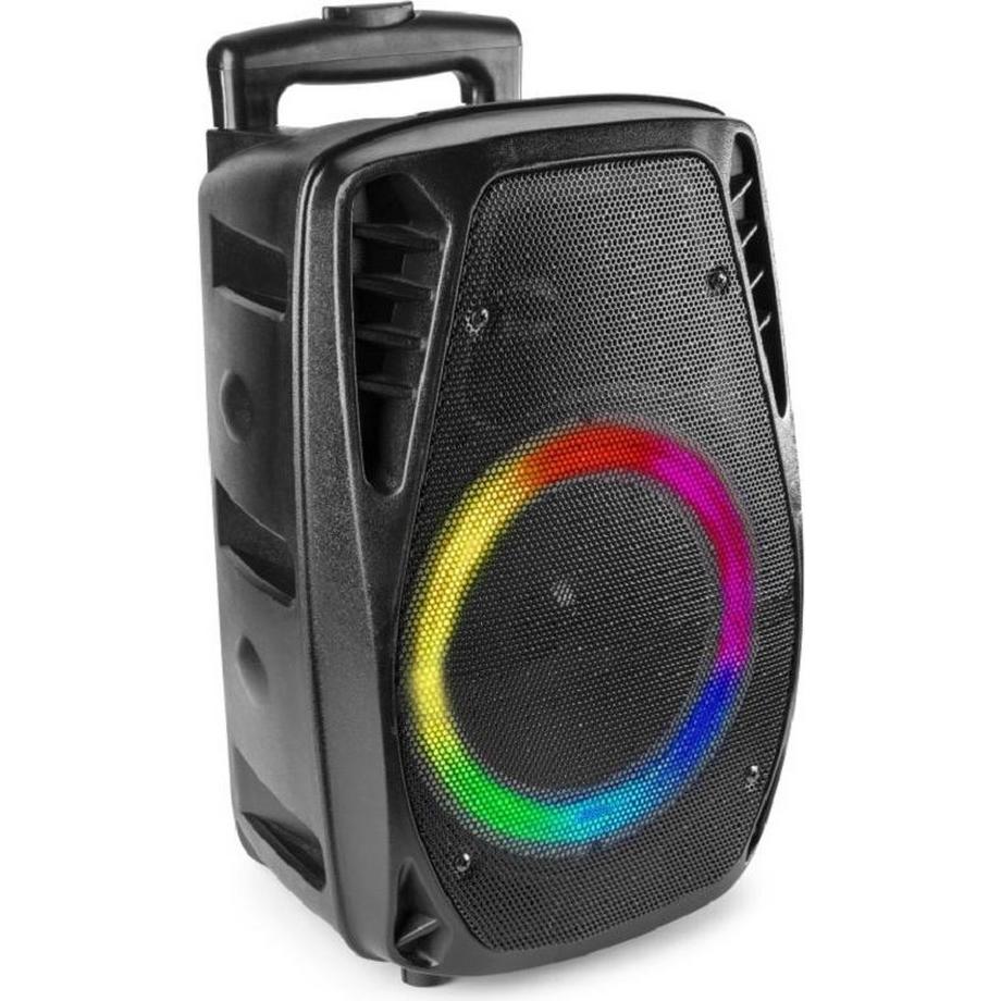 Fenton  FT8LED-MK2 Portabler Lautsprecher 8 300W, Akku, LED 