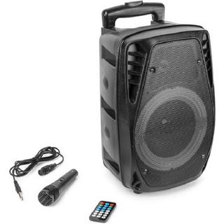 Fenton  FT8LED-MK2 Portabler Lautsprecher 8 300W, Akku, LED 