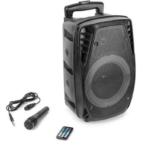 Fenton  FT8LED-MK2 Portabler Lautsprecher 8 300W, Akku, LED 