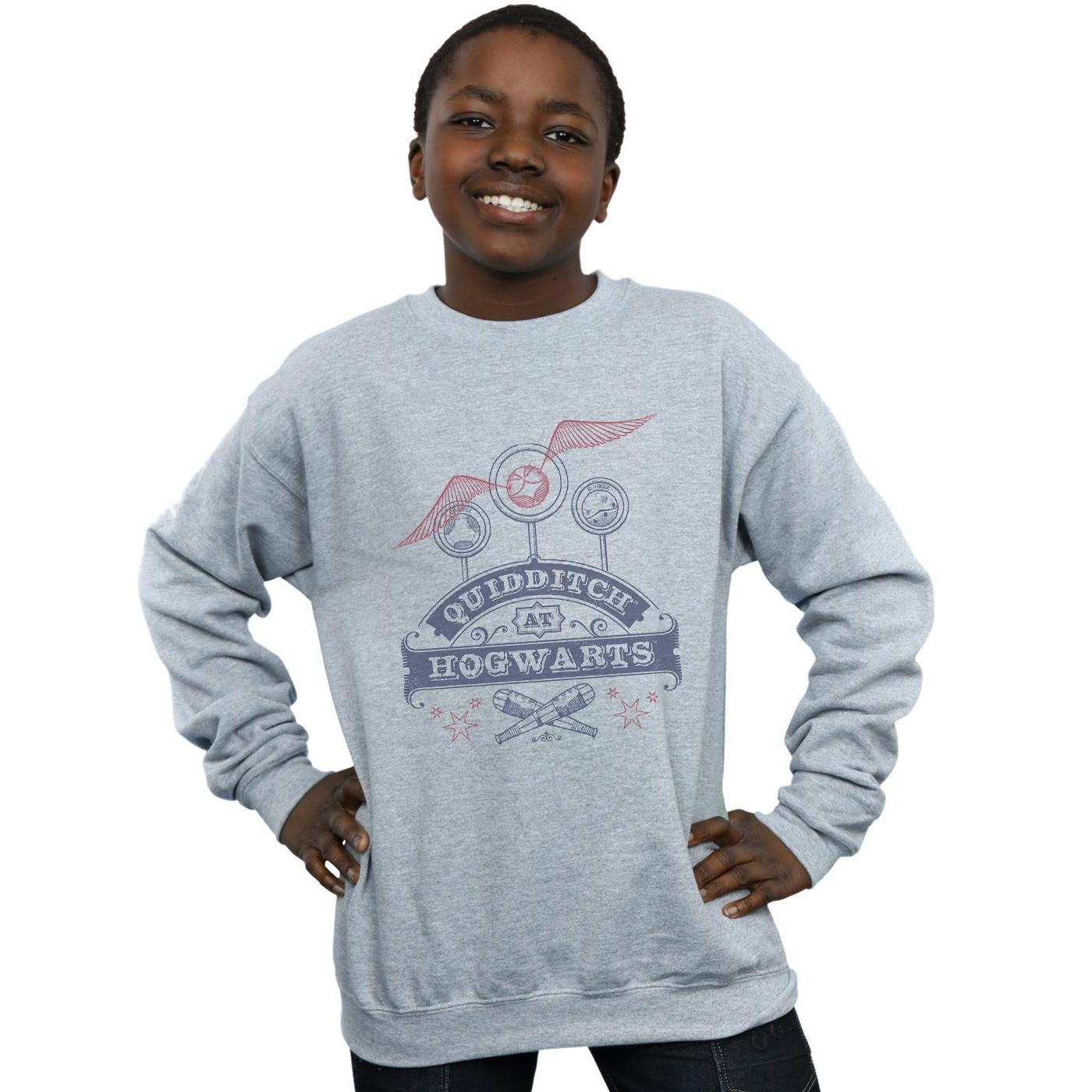 Harry Potter  Quidditch At Hogwarts Sweatshirt 