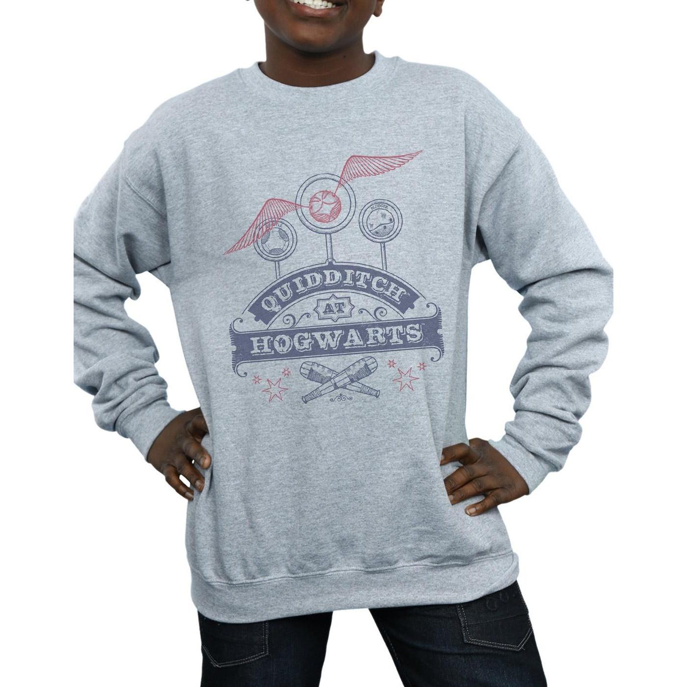 Harry Potter  Quidditch At Hogwarts Sweatshirt 