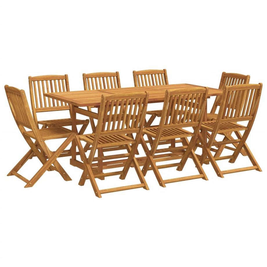 set da pranzo da giardino Legno di acacia