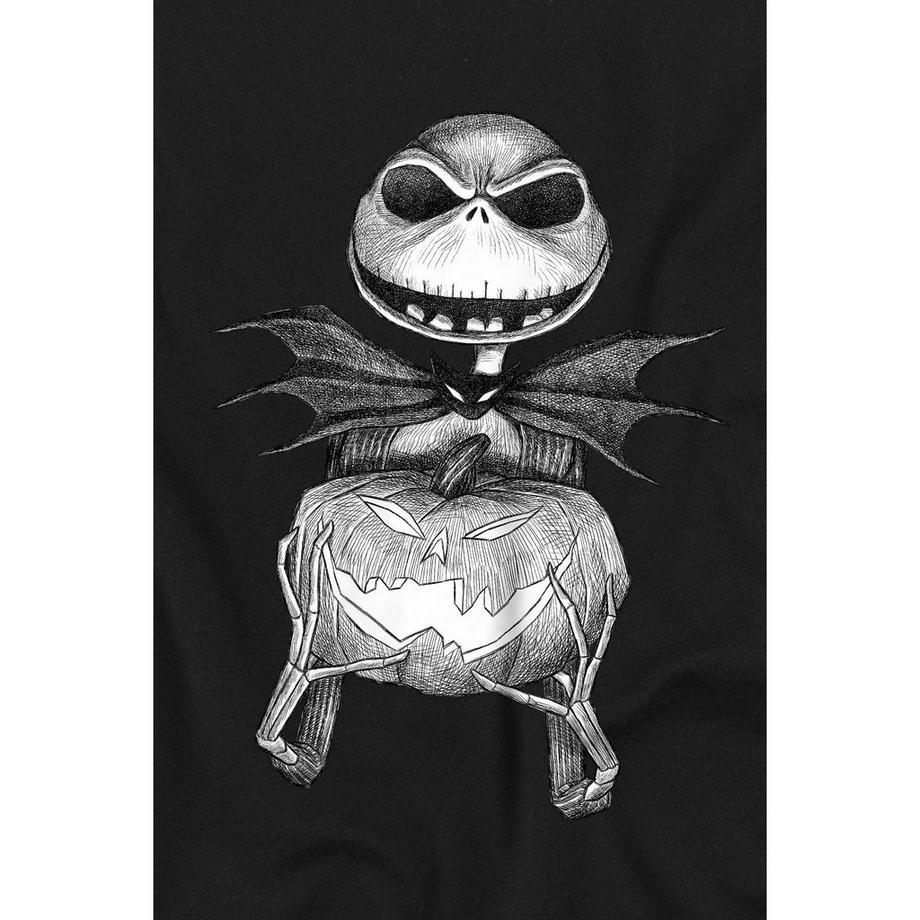 The Nightmare Before Christmas T-Shirt à Imprimé Graphique Jack Skellington  