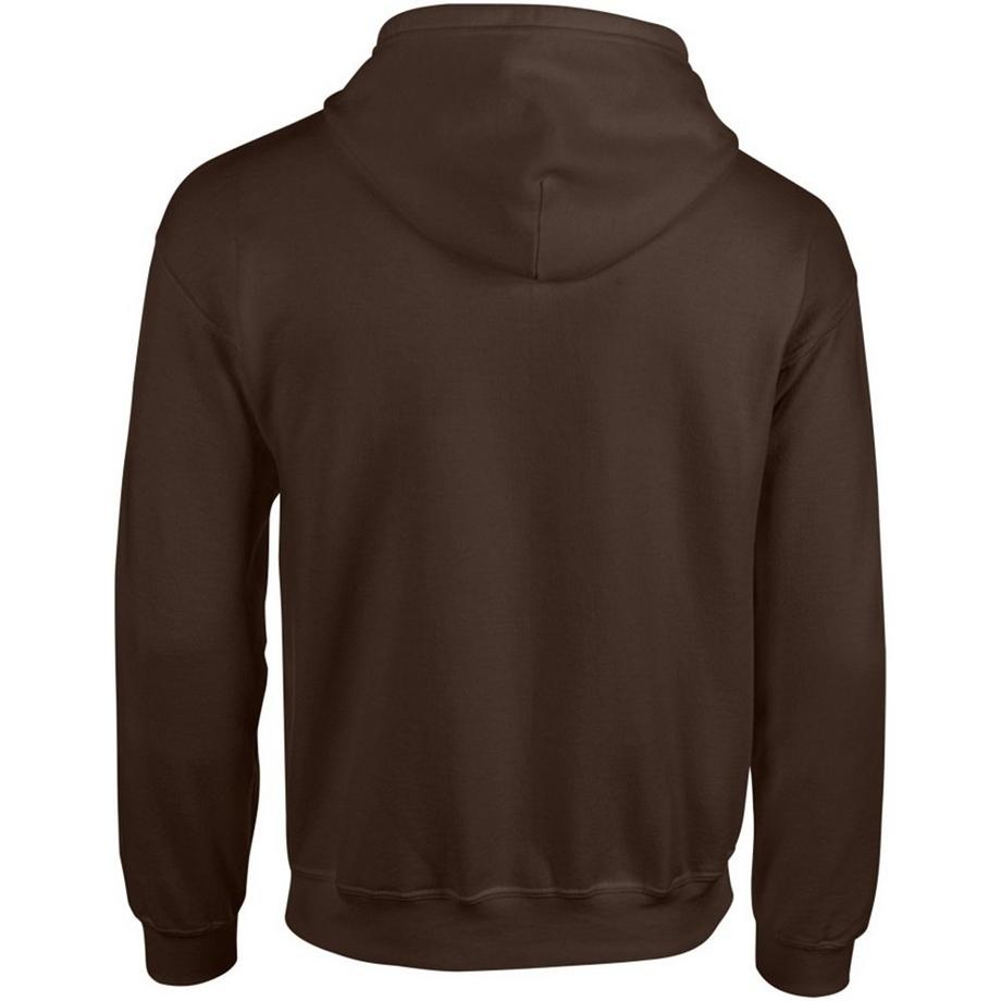 Gildan Mélange lourd Adulte Plein Zip Sweat à capuche Top  