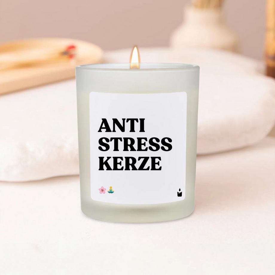 CandleHand Duftkerze Woody Anti Stress Kerze  
