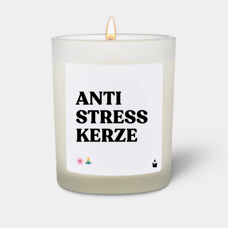 CandleHand Duftkerze Woody Anti Stress Kerze  