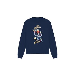 Captain Marvel  Be Merry Be Bright Sweatshirt 