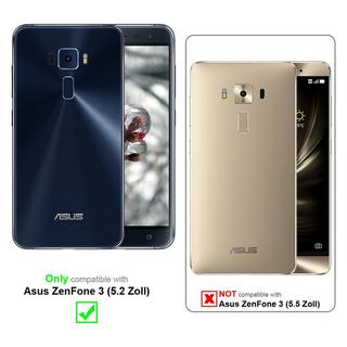 Cadorabo  Housse compatible avec Asus ZenFone 3 (5.2 Zoll) - Coque de protection au design flip avec fermeture magnétique 