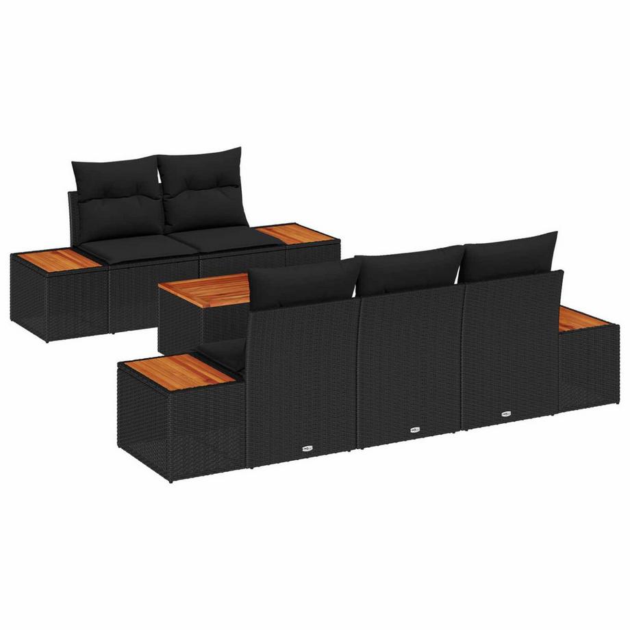 Set di Mobili da Esterno Polyrattan