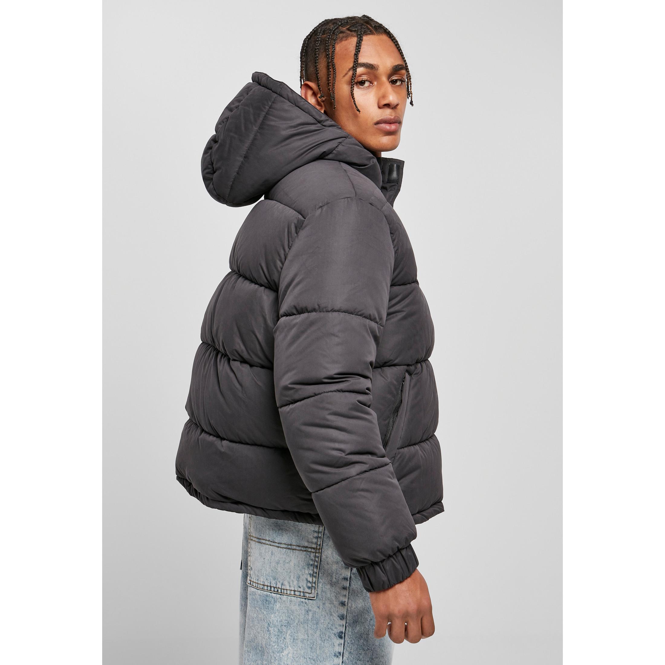 URBAN CLASSICS Hooded Cropped Jacke  