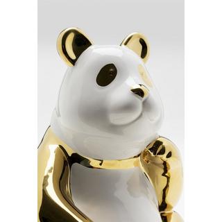 KARE Design Figura decorativa panda in oro del XIX secolo  