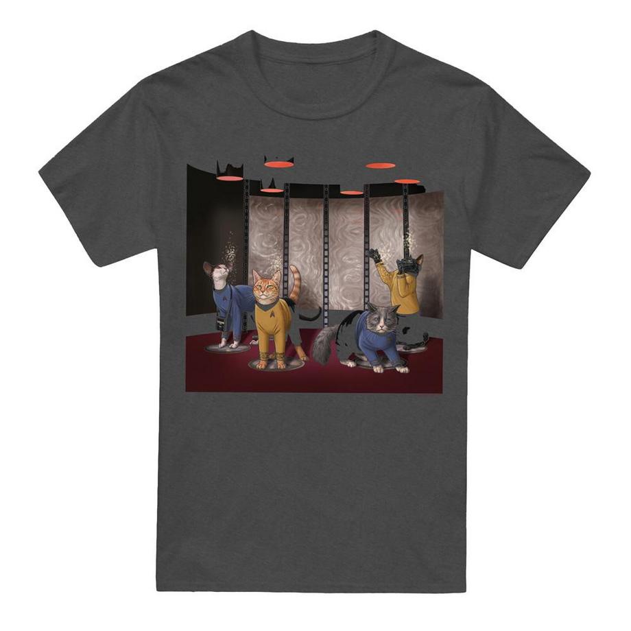 Star Trek Beam Meow Up T-Shirt  