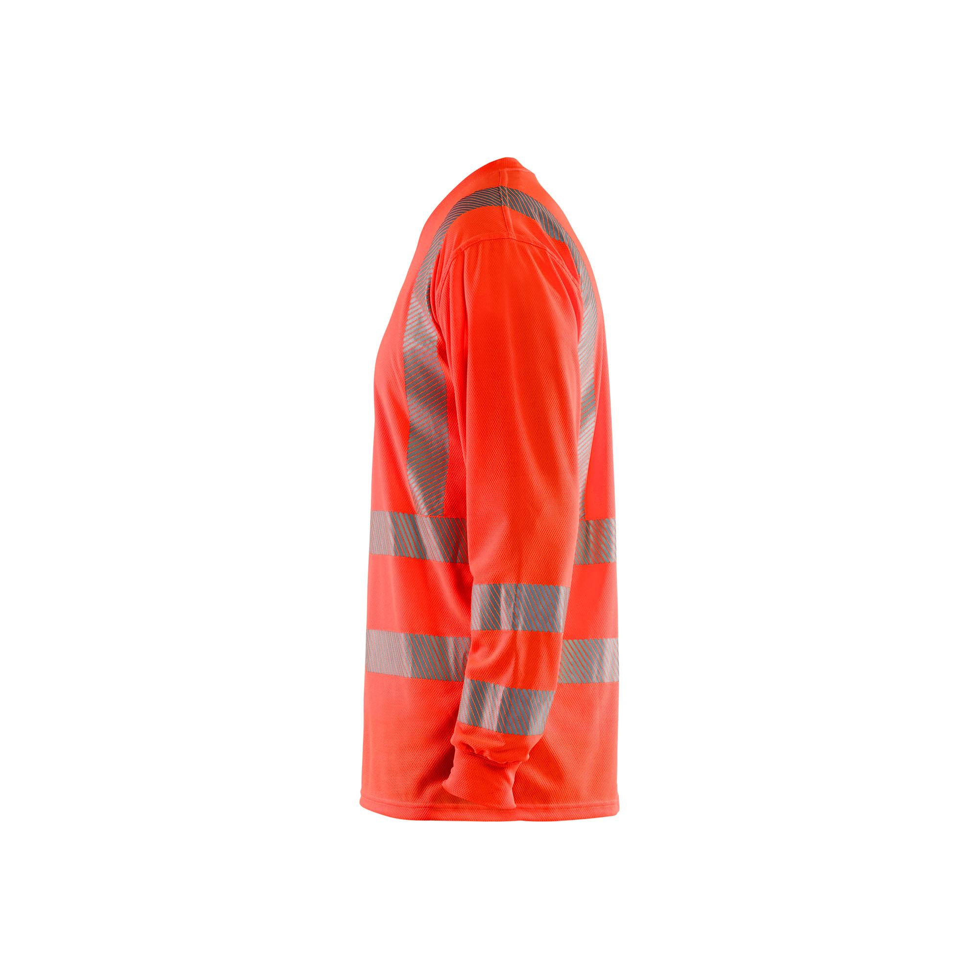 Blaklader Langarm High Visibility V-Ausschnitt T-Shirt UV-Schutz  