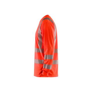 Blaklader Langarm High Visibility V-Ausschnitt T-Shirt UV-Schutz  