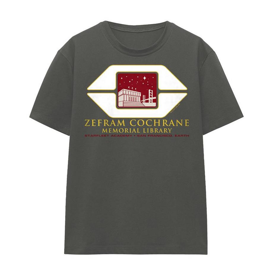 Star Trek Cochrane Library T-Shirt Stampata  