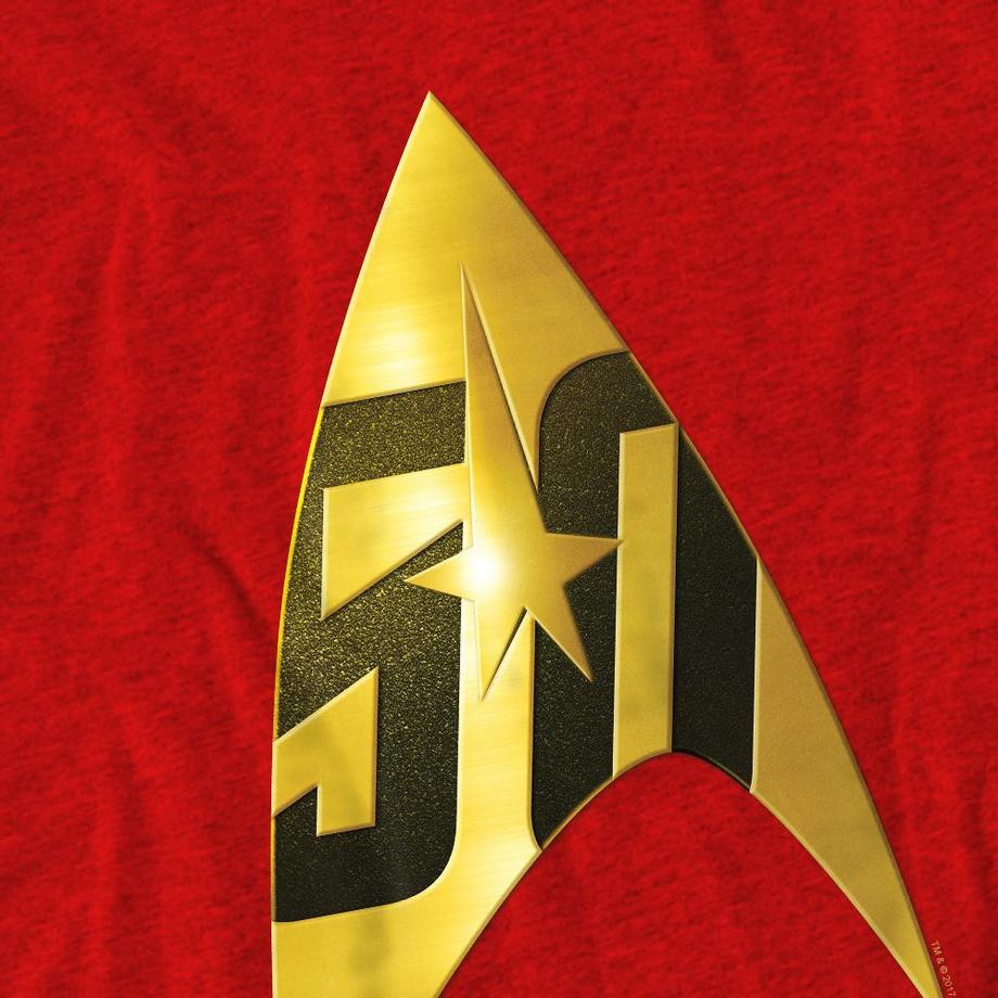 Star Trek T-shirt 50th Anniversary Delta  