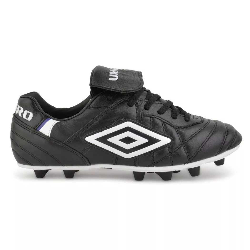 Umbro - FußballStiefel Speciali Pro FG, Leder, Speciali Pro FG Leder Fussballstiefel, 47, Schwarz