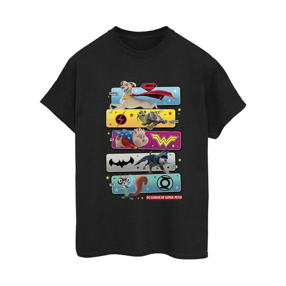 DC COMICS DC League Of Super-Pets T-Shirt Stampata  