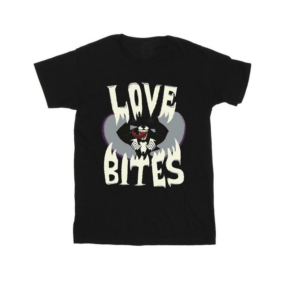MARVEL Love Bites Grafikdruck T-Shirt  