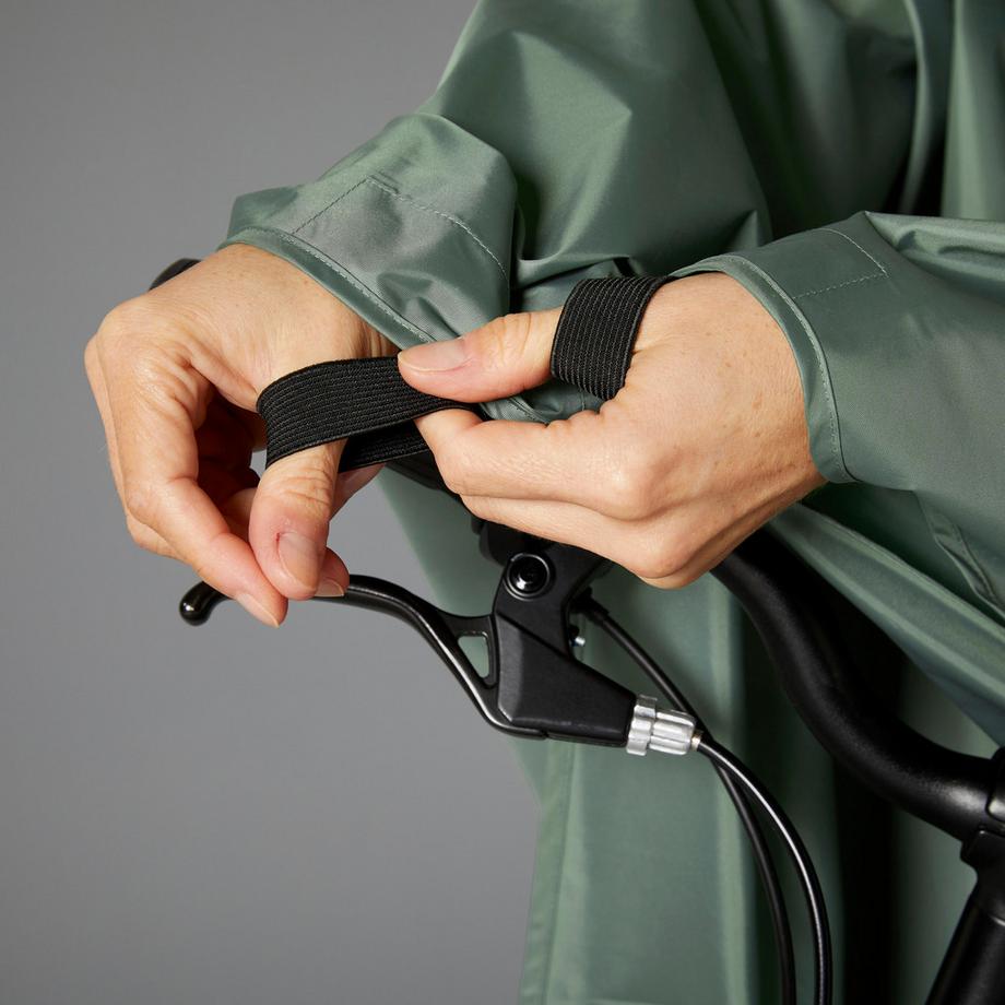 B’TWIN  Poncho vélo homme imperméable polyester 