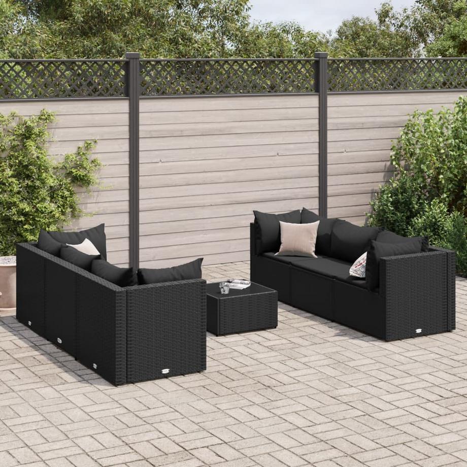 VidaXL Garten lounge set poly-rattan  