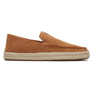 espadrillas in pelle scamosciata con suola in tela  alonso loafer rope