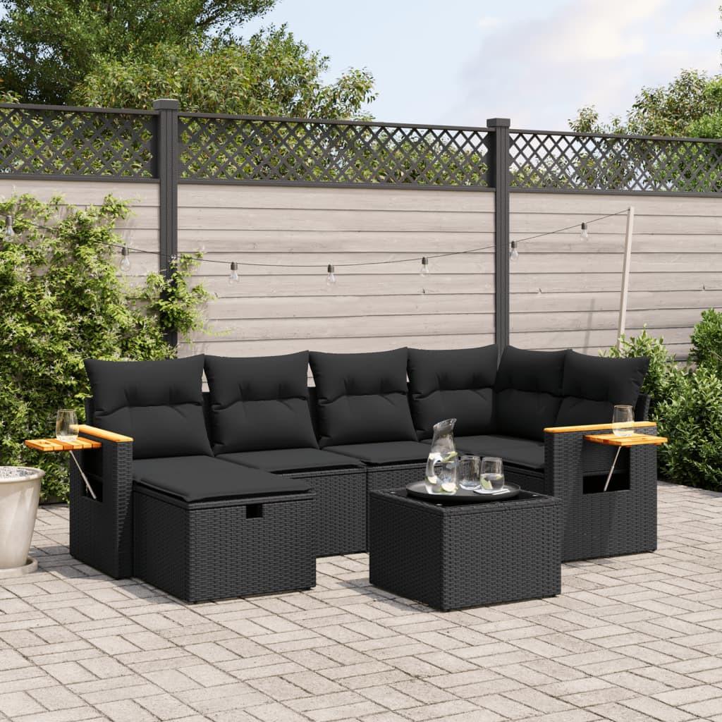 VidaXL Garten sofagarnitur poly-rattan  