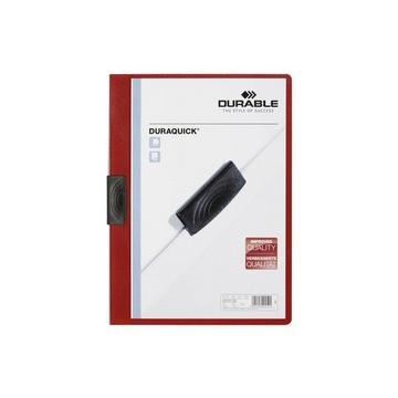 DURABLE Klemmhefter DURAQUICK A4 227003 rot