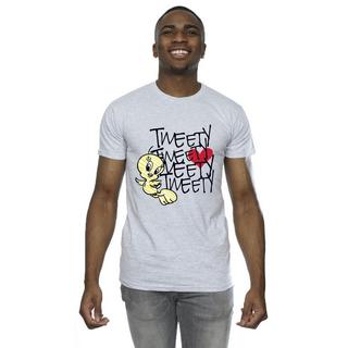 LOONEY TUNES Tweety Bird T-Shirt Imprimé Graphique  