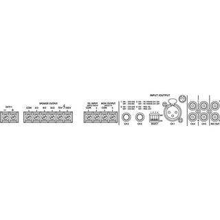 Monacor  Amplificatore PA 