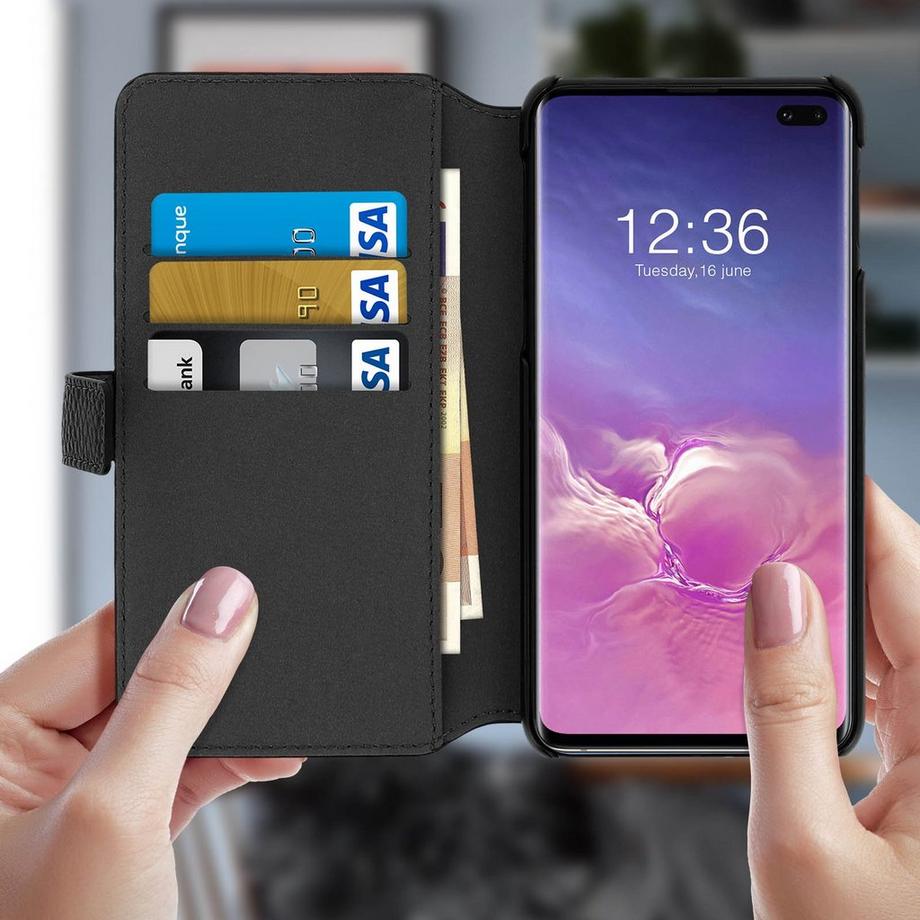Façonnable  Façonnable Bookcover Galaxy S10+ Schwarz 