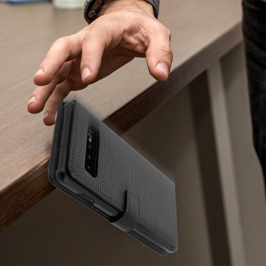 Façonnable  Façonnable Bookcover Galaxy S10+ Schwarz 