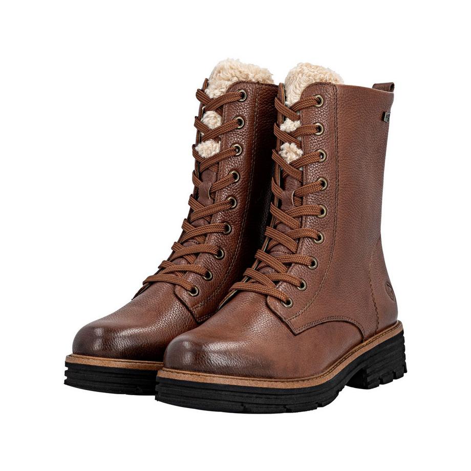Remonte Bottines à lacets avec doublure chaude  
