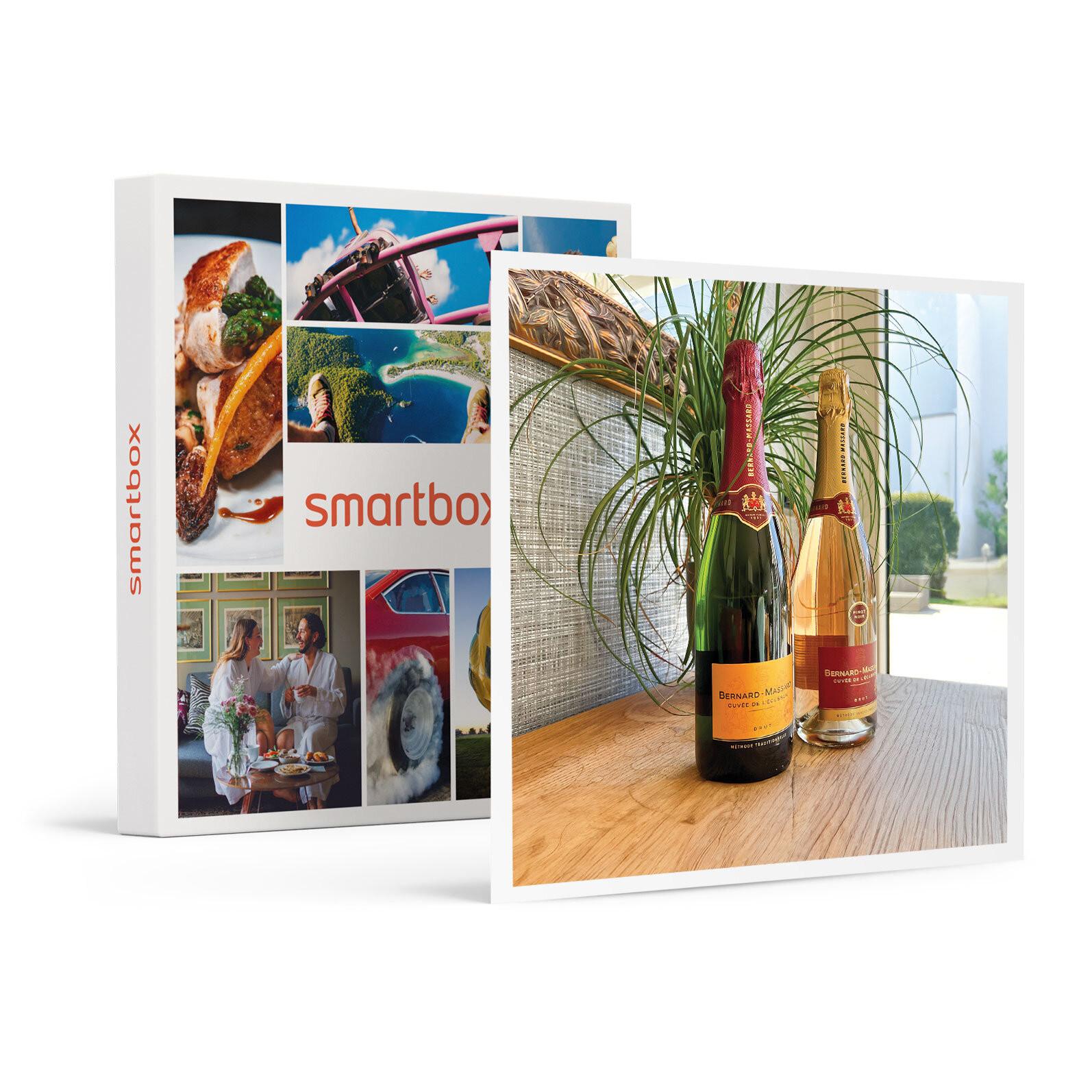 Smartbox  2 bouteilles de vin effervescent livrées à domicile - Coffret Cadeau 
