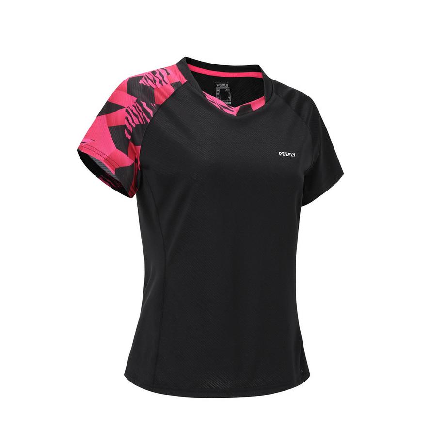 PERFLY  T-shirt badminton donna poliestere 
