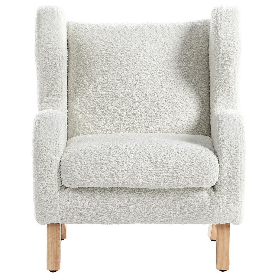 Beliani Fauteuil pour enfants en Bouclé Moderne FARUM  
