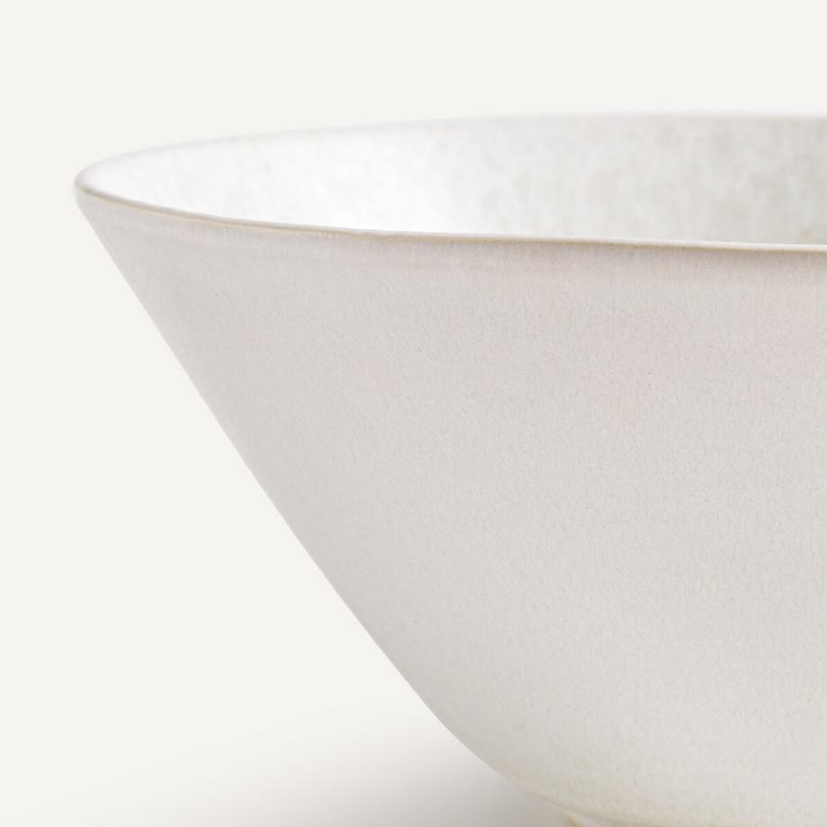 AM.PM Set aus 4 tiefen Tellern aus glasiertem Steinzeug  