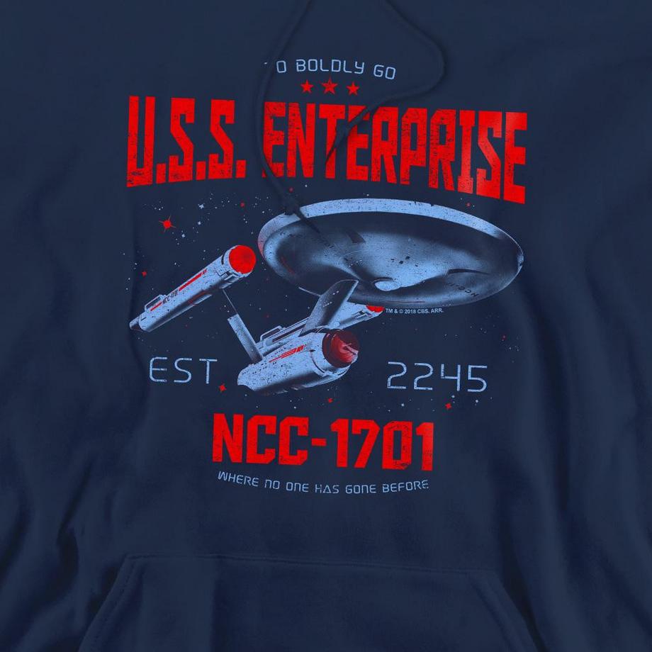 Star Trek Stardate 2245 Felpa con cappuccio  